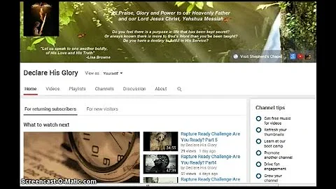 Lisa Browne YT Channel Update