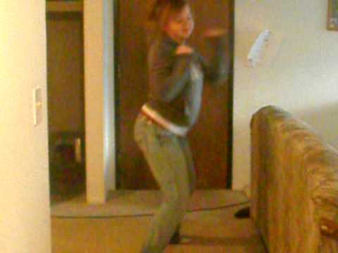 Dancing like an idoit. (: [Dare only.]