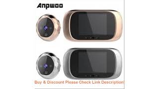 ANPWOO HD Door Viewer Long Standby Video Intercom Infrared Motion Sensor Night Vision Camera Door