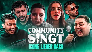 HAMEDLOCO SINGT ICON 5 SONGS 😂 Community singt Icon 5 Songs mit Biggie68
