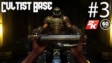 DOOM ETERNAL 2K60fps Ultra Walkthrough Gameplay Part 2 - Cultist Base (FULL GAME)