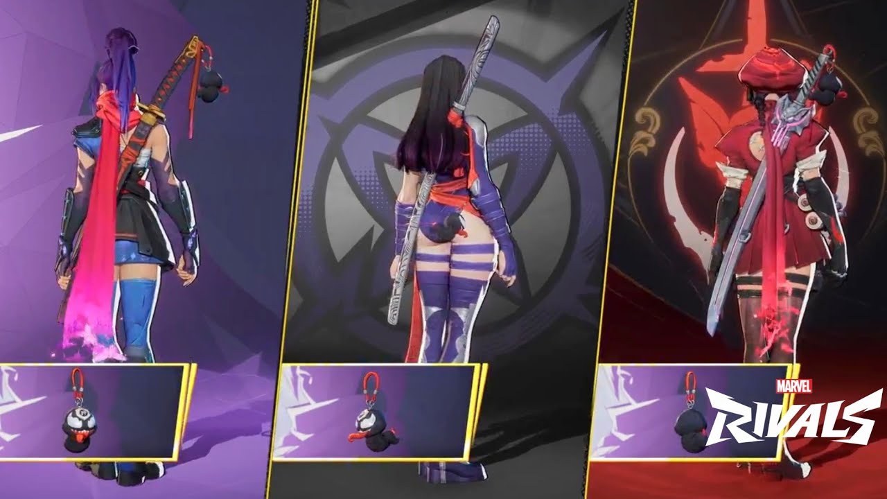 Marvel Rivals All Available Accessories - YouTube