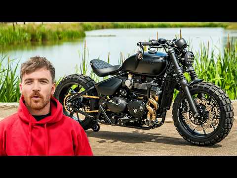 Turning A Triumph Into The Ultimate Adventure Bobber! 🤯