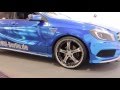 Mercedesbenz a klasse magicblue metallic carhifiberlinde  essenmotorshow2015