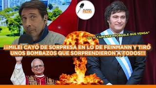 MILEI CAYÓ DE SORPRESA EN LO DE FEINMANN, TIRÓ UNOS BOMBAZOS Y DEJÓ EN SHOCK A TODO EL PAÍS