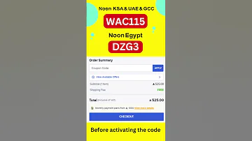 Noon Promo Code UAE The GCC Egypt 