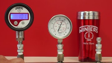 Winters DPG Digital Pressure Gauge Programming