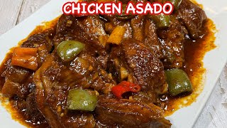 CHICKEN ASADO | Saucy CHICKEN ASADO | Sauce pa lang ulam na  |  Pinoy Simple Cooking