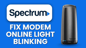 NEW! Spectrum Modem Online Light Blinking (2025) 🌐 | Fix Internet Connection & Signal Problems