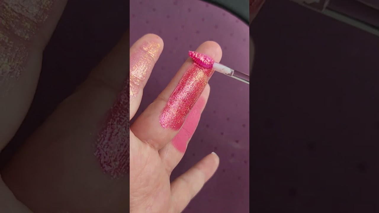 KOMBO İLE DENEDİM! WET N WILD Chameleon Chrome Lip Foil Swatches - Halo's Way