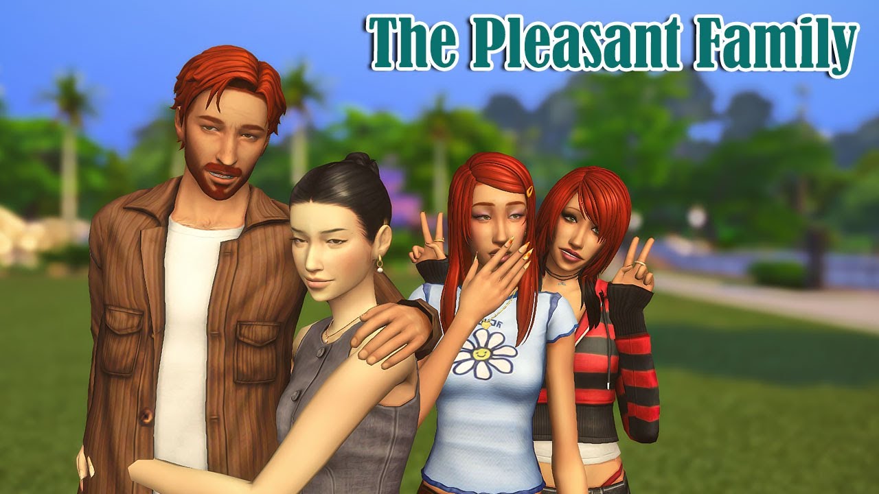The Sims 4 Forever Save File ✨ CAS Makeover | The Pleasant Family