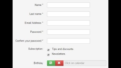How to Create a Registration Form Using Joomla - Chapter 5