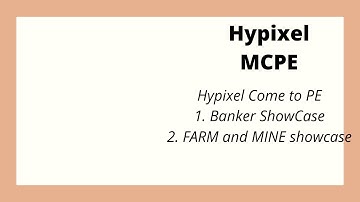 Hypixel in MCPE || Project Ares || We_Are_Live || Subtitles || Minecraft