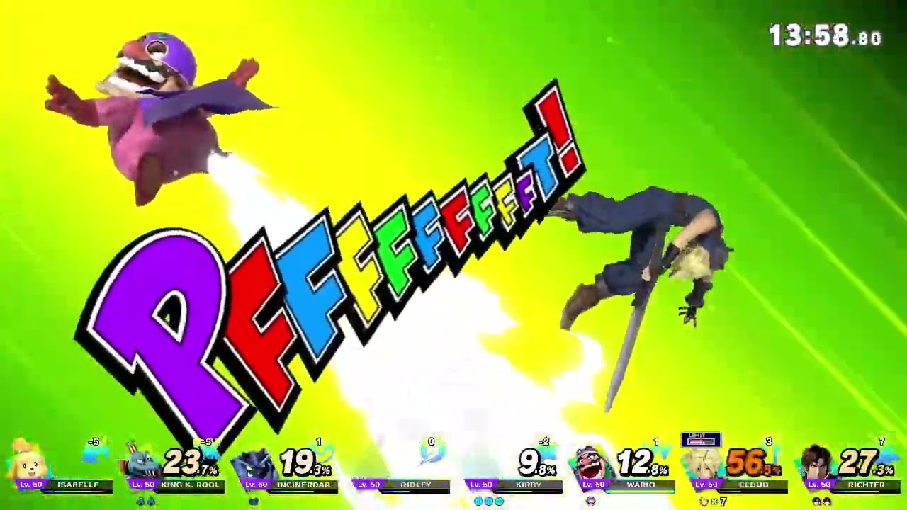 Super Smash Bros. Ultimate: Cloud's Strike To The Finish