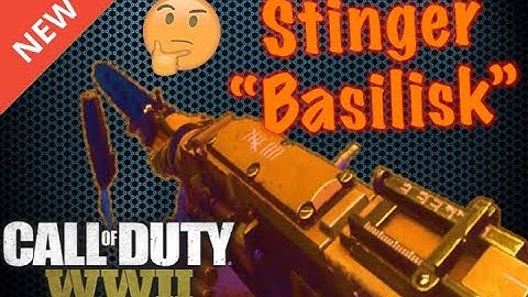 *NEW* Epic Stinger "The Basilisk" (SLOW but POWERFUL) | Call of Duty WW2