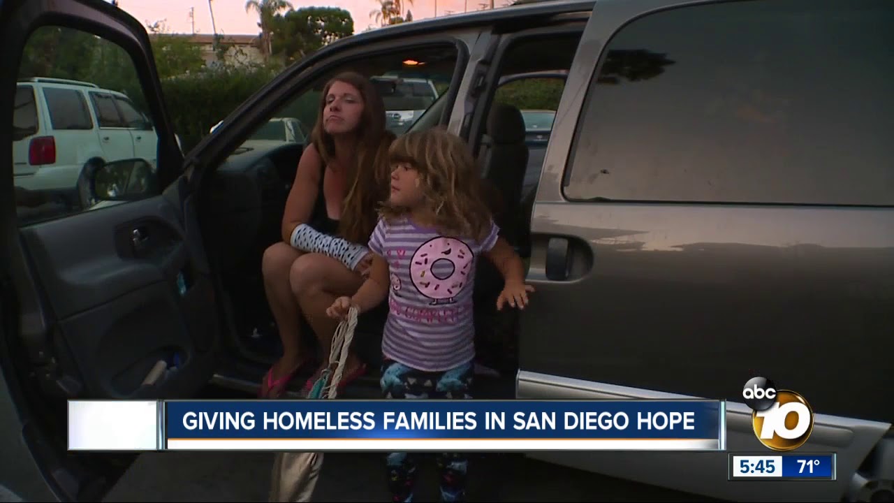 Hope For Homeless Families In San Diego Youtube