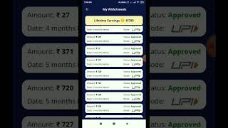 🤑2024 BEST SELF EARNING APP | Earn Daily ₹15000 Paytm Cash Without Investment | Quizy App screenshot 4