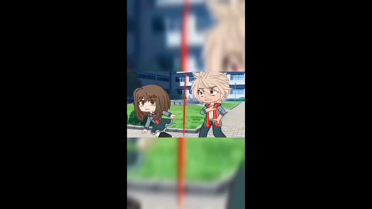 Be Careful The Laser Strikes Gacha Club MHA Ver 