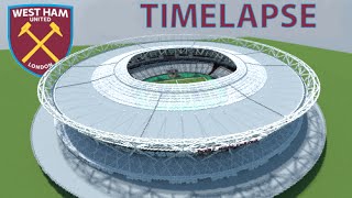 Minecraft - TIMELAPSE - London Olympic Stadium (West Ham United FC) + DOWNLOAD [Official]