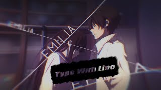 [AMV tutorial] 3D Typo line with Camera Movement [Ae]