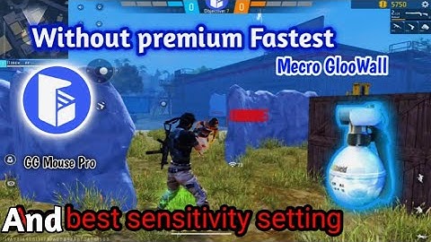 2025 best sensitivity without premium GG Mouse pro  🔥