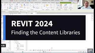 Finding REVIT 2024 contents library