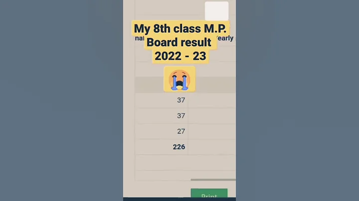My 8th class M.P. Board Result 2022-23 😭😭😭 R.I.P #viral #board #exam #shorts - DayDayNews