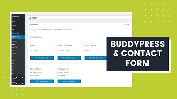 Create a BuddyPress Member Profile Contact Form