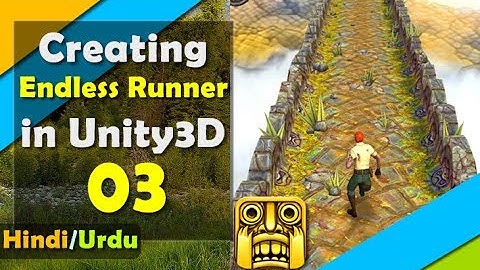 Unity Endless runner (moving player Left/Right) [Hindi/Urdu] [ 03 ]