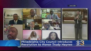 Philadelphia City Council Introduces Resolution To Honor Trudy Haynes