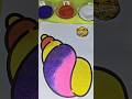 Colorful Shell Sand Art🐚🐚#creative #shorts #youtubeshorts #art