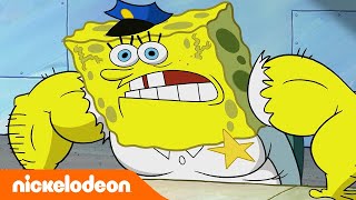 SpongeBob | SpongeBob dan Tn. Krabs Menyelinap ke Penjara | Nickelodeon Bahasa