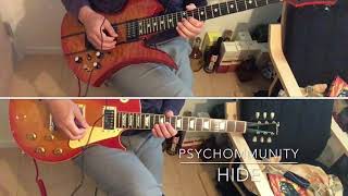 Psychommunity Hide Guitar Cover 4パート 弾いてみた ヒデ