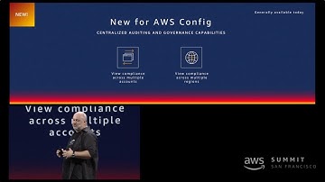 AWS Summit San Francisco 2018 - Announcing AWS Config