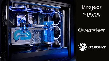 Project Naga Build Tour Ft AMD 5900x 3080 Strix OC in a Fractal Meshify S2 cooled by Bitspower