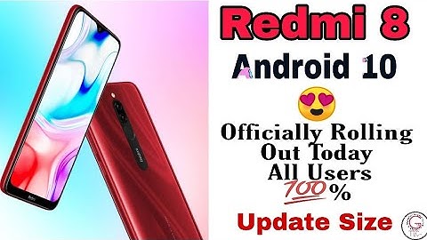 Official India | Redmi 8 Android 10 Rolling Out Update | Redmi 8 Miui 11.0.1.0 with Android 10|Gtech