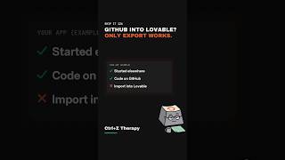 Details Can You Import a GitHub Repo Into Lovable No, But Bolt and v0 Can Update