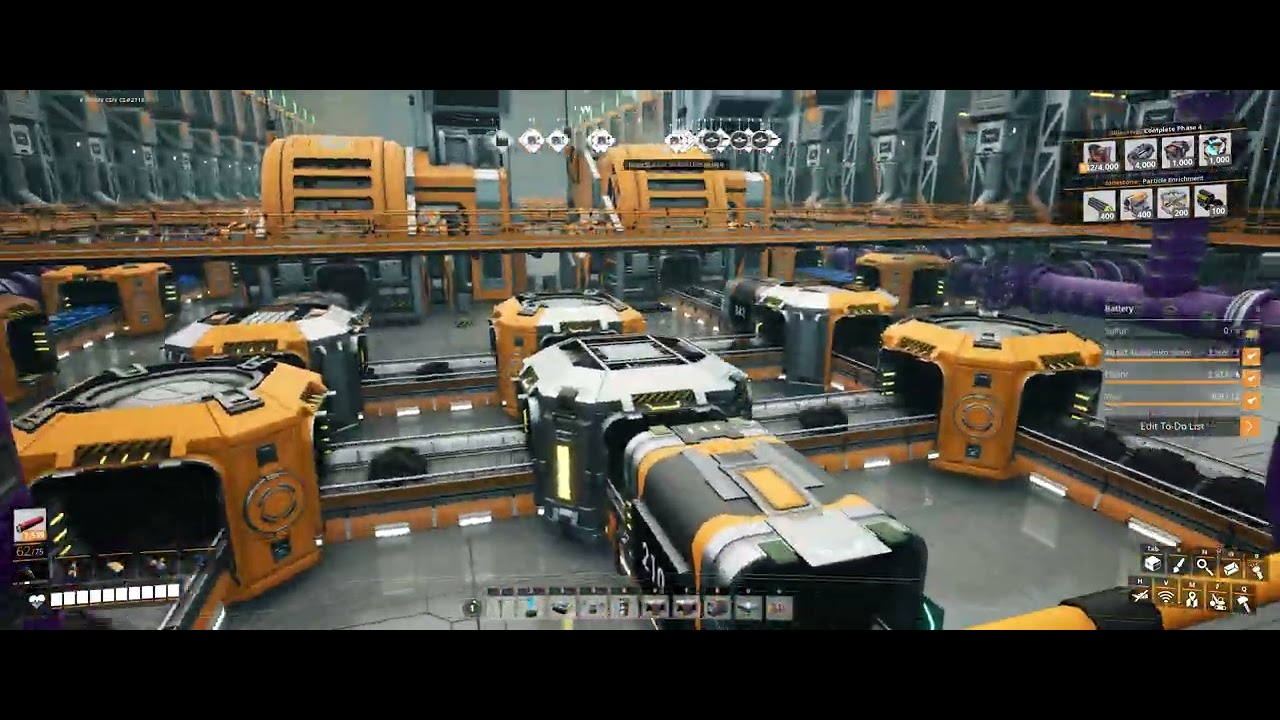 Satisfactory Battery Factory Tour YouTube