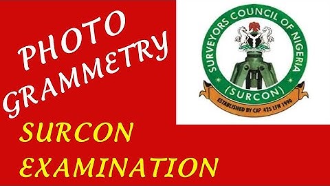 SURCON Photogrammetry Lecture Notes with Solutions 2025. 📡