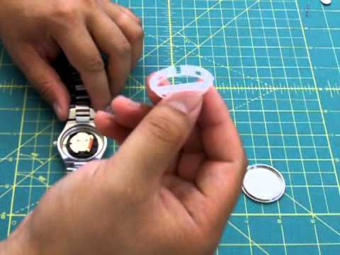 How to Change a Fossil Watch Battery - YouTube