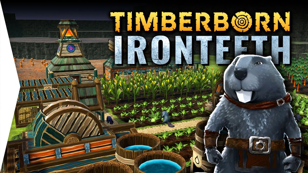 New Iron Teeth Faction & City Building in Timberborn! - YouTube