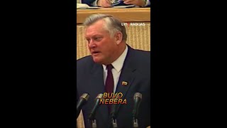Kokį kelią Lietuvai 90-aisiais siūlė Algirdas Mykolas Brazauskas?