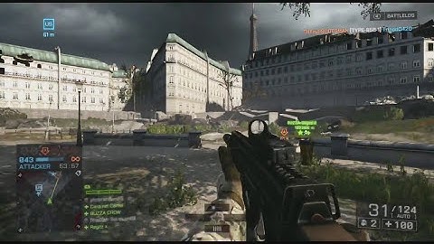 Battlefield 4 (xbox 360) Operation Metro 2014 - Rush - Attack - Win