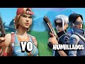 GANE CONTRA 2 TRAMPOSOS Fortnite