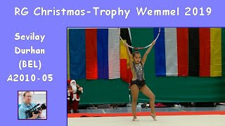 Sevilay Durhan (BEL) - A2010 05 - Christmas Trophy Wemmel 2019 ...