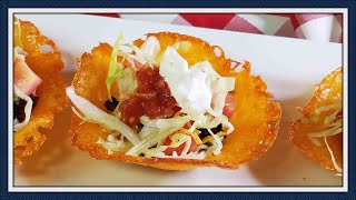 Super Bowl Snack Mini Keto Taco Bowls