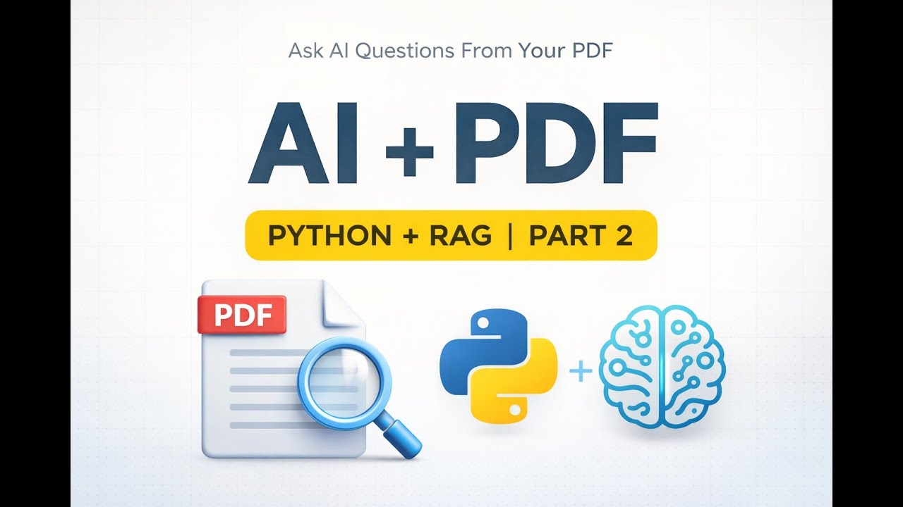 Mini NotebookLM in Python (Part 1): Upload Any PDF & Build AI Memory ...