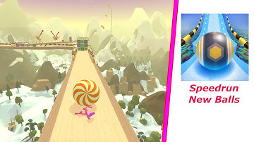 Action Balls Gyrosphere Race - New Balls - Speedrun - Gameplay Walkthrough - Level 113, 114