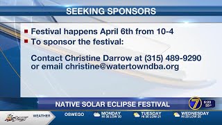 Watertown DBA plans Native Solar Eclipse Festival