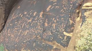 Newspaper Rock State Historic Monument, Utah.